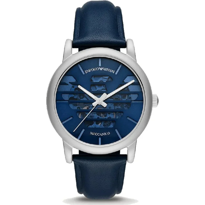 Emporio Armani AR60030 Automatic Luigi Blue Men's Watch
