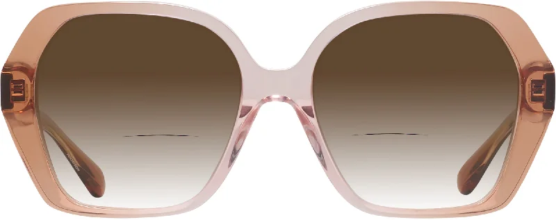 Saddle/dusty Rose Gradient