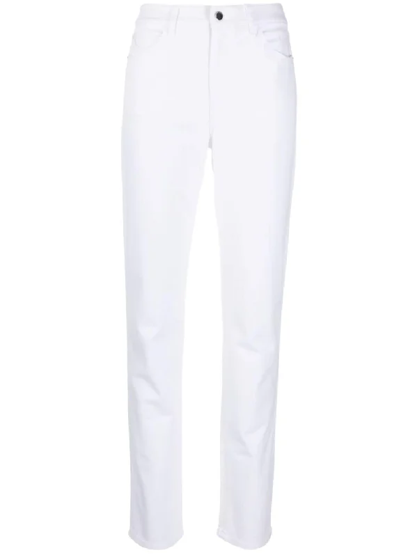 Emporio Armani tonal straight-leg jeans