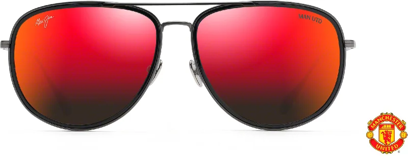 Dark Gunmetal W/ Black/Hawaii Lava Lens