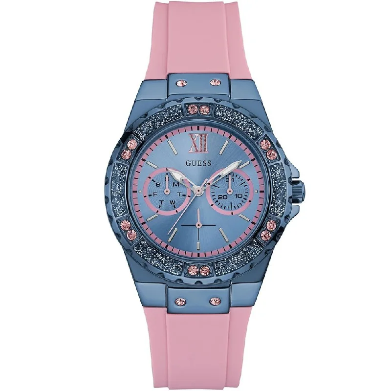 Guess W0775L5 Limelight Crystals Pink Ladies Watch