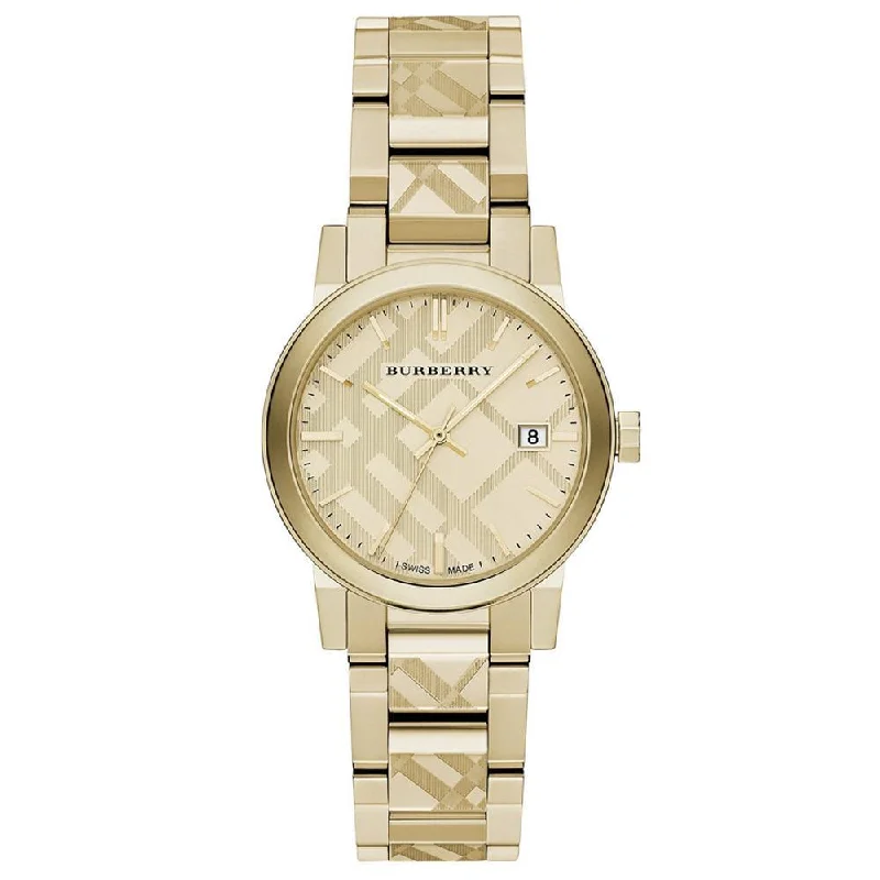 Burberry BU9145 The City Gold-Tone Women's Watch