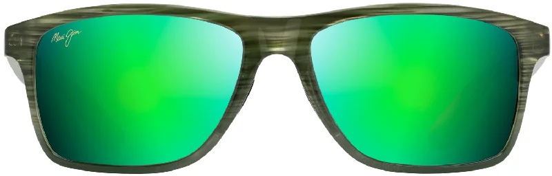 Olive Stripe Fade/Maui Green Lens