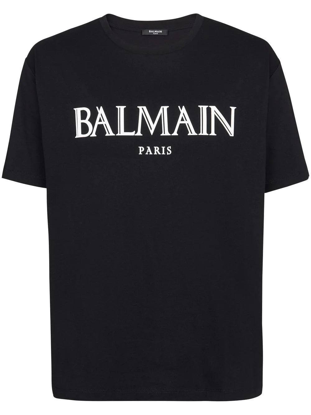 Balmain Roman Rubber Logo T-Shirt