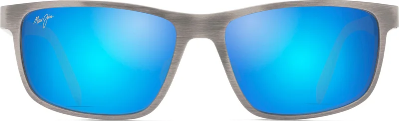 Brushed Dark Gunmetal/Blue Hawaii