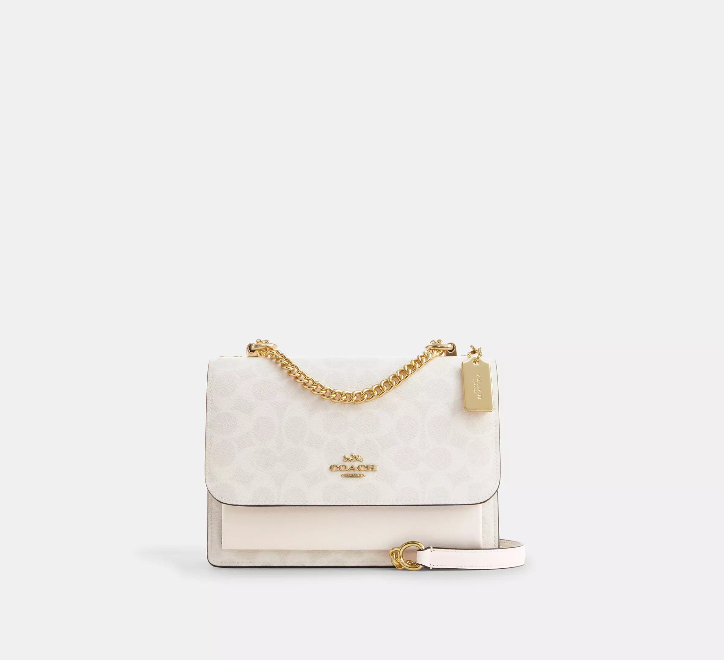signature canvas/Gold/White/Chalk