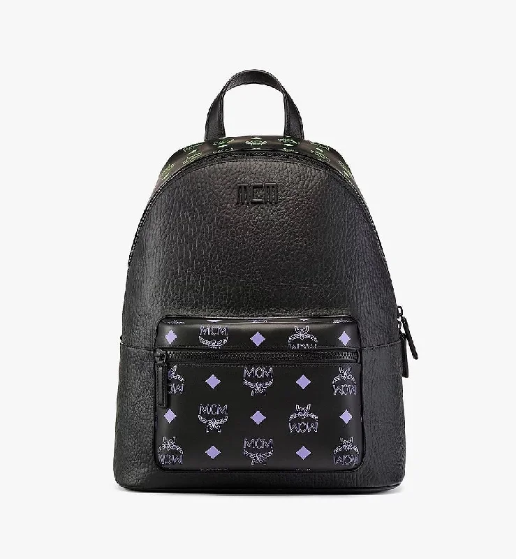 Mcm (Stark Backpack in Color Splash Logo Leather)