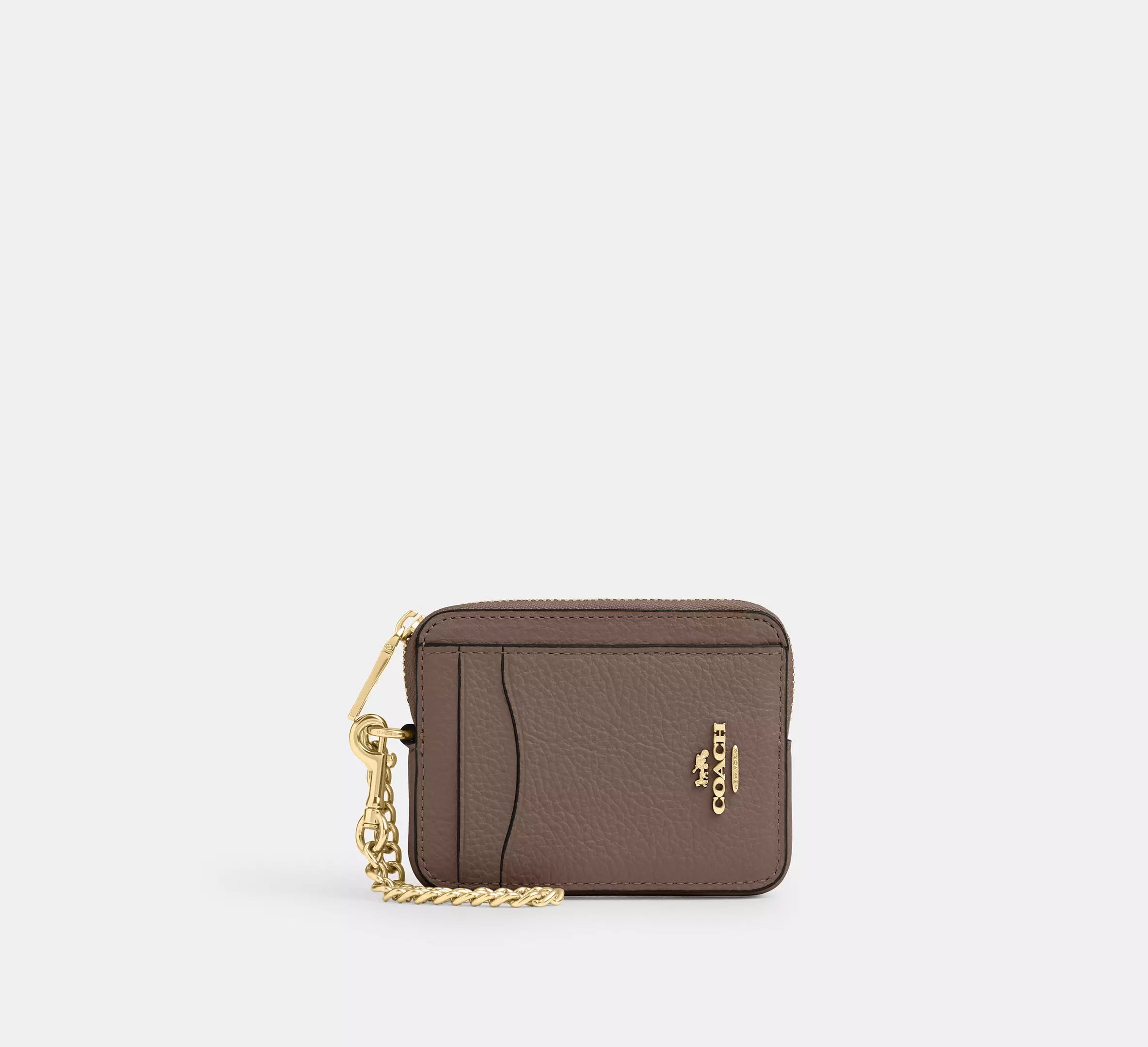 pebbled leather/Gold/Dark Stone
