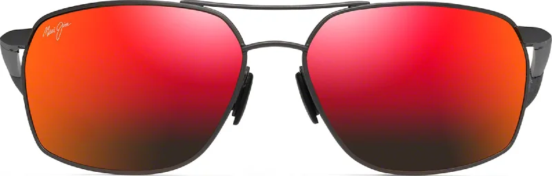 Dark Gunmetal w/Hawaii Lava Lens