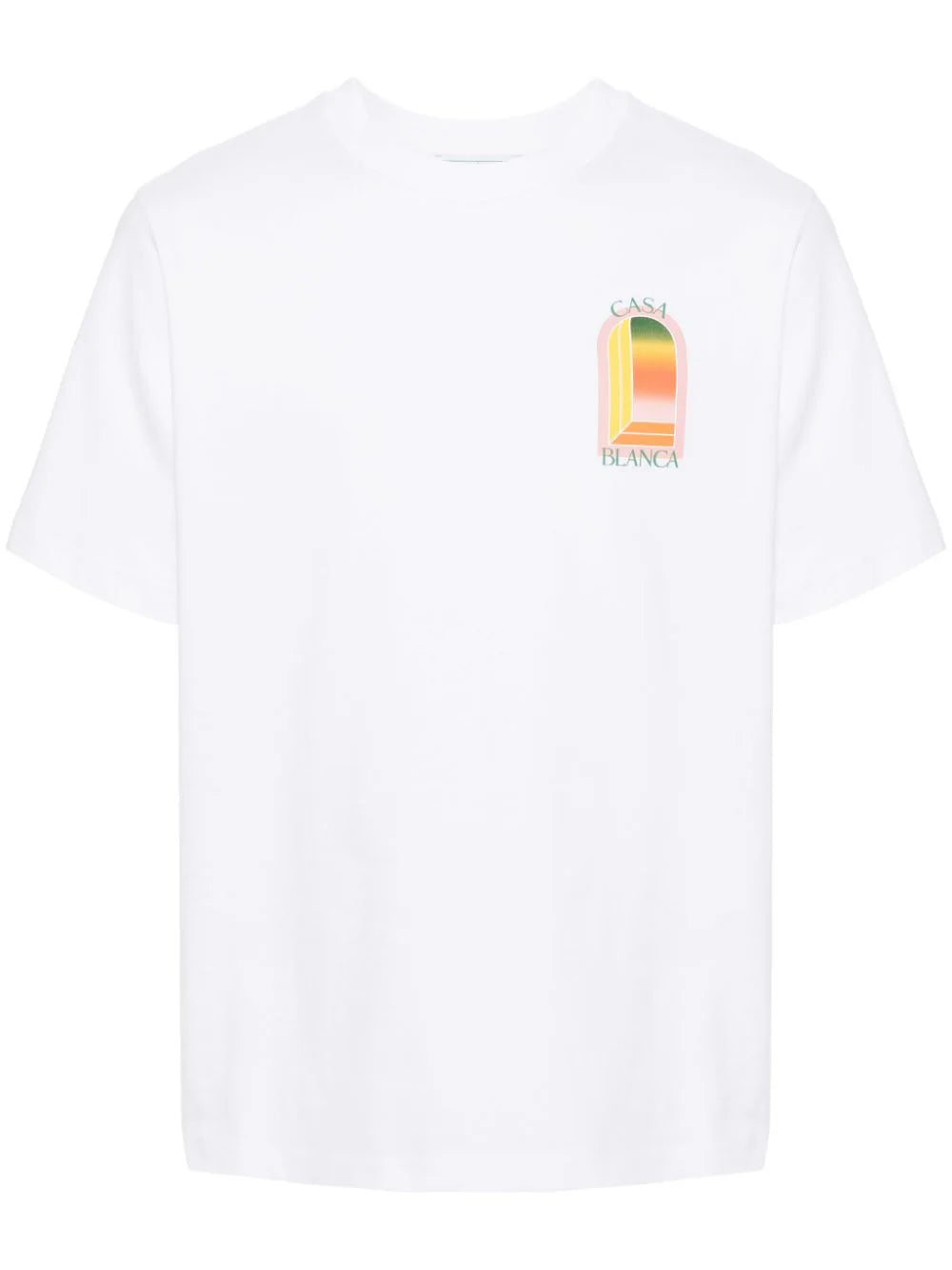 Casablanca Gradient Arch T-Shirt White