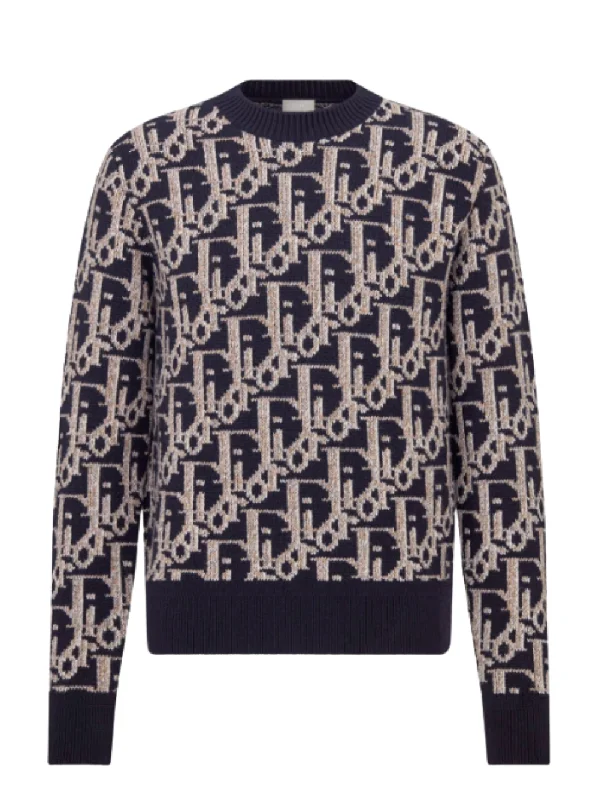Dior Oblique Jacquard Wool Sweater