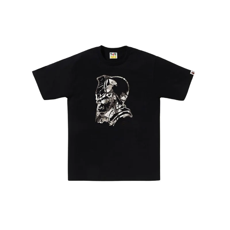 Bape Tree Edge Camo General Tee Black