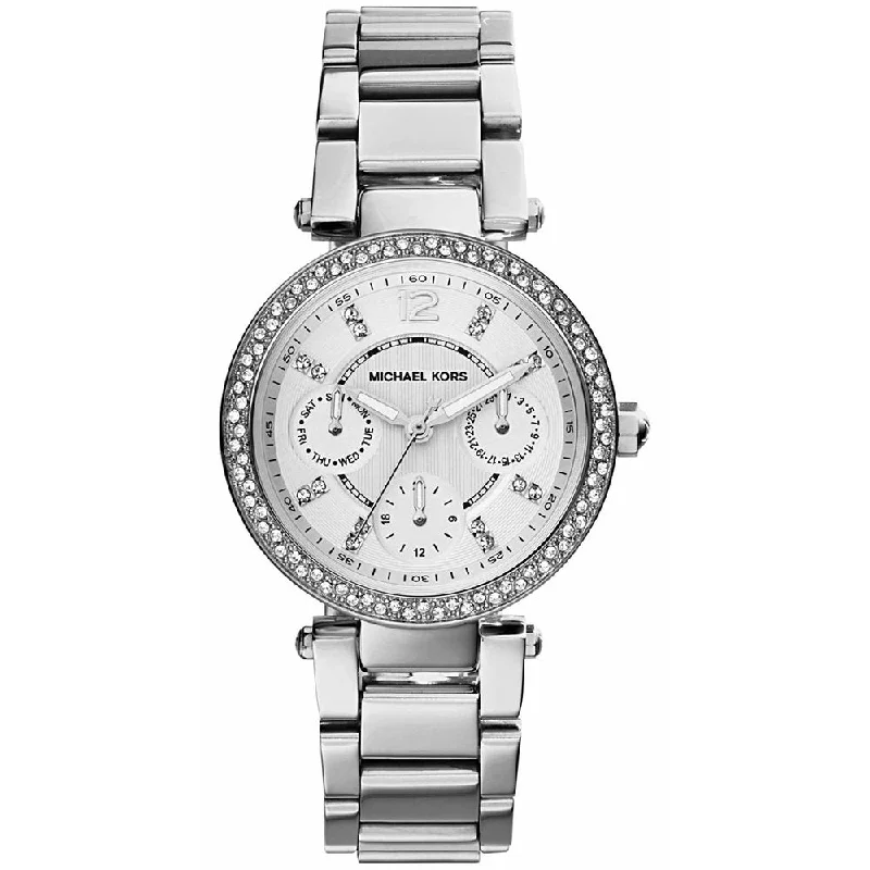 Michael Kors MK5615 Ladies Mini Parker Silver Watch
