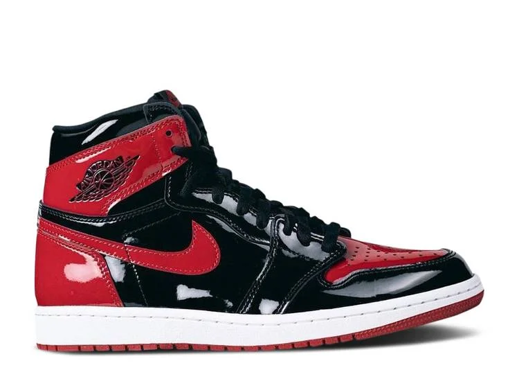 AIR JORDAN 1 RETRO HIGH OG PATENT 'BRED'