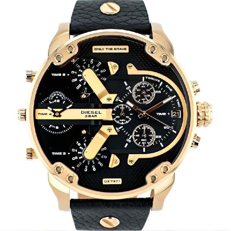 Diesel DZ7371 MR Daddy 2.0 Gold Case Men's Watch