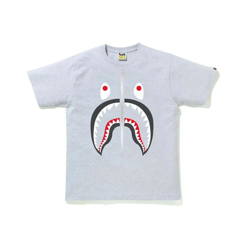 Bape Shark Tee Gray