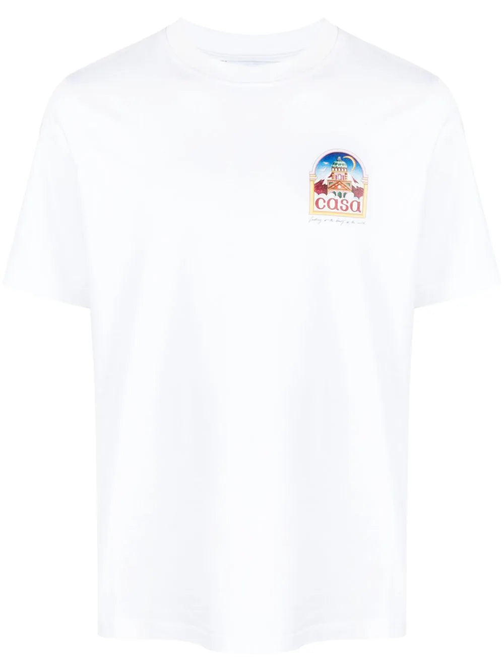 Casablanca Vue De L'Arche T-Shirt White