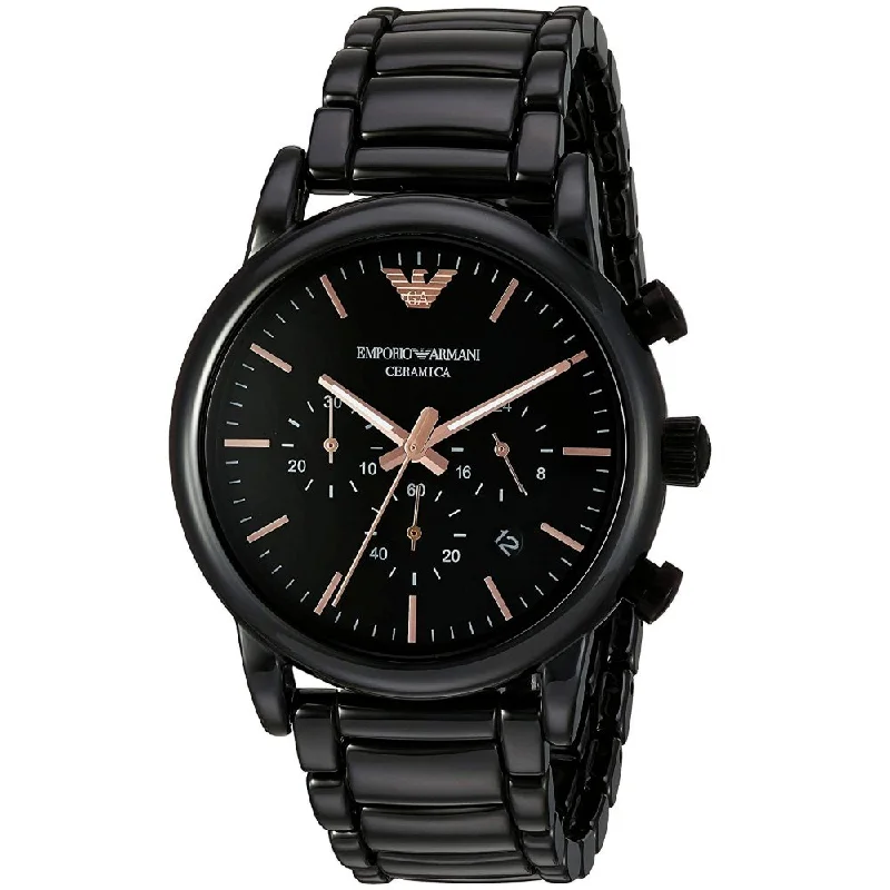 Emporio Armani AR1509 Luigi Ceramica Chronograph Men's Watch