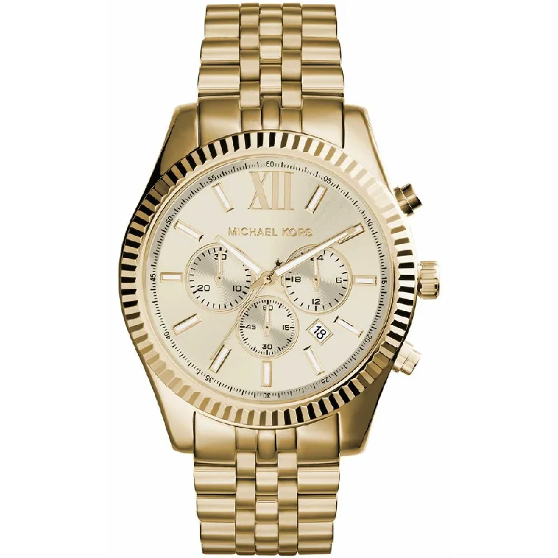 Michael Kors MK8281 Lexington Gold Men's Watch