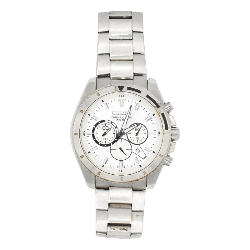 Citizen 'Chronograph WR 100' Watch