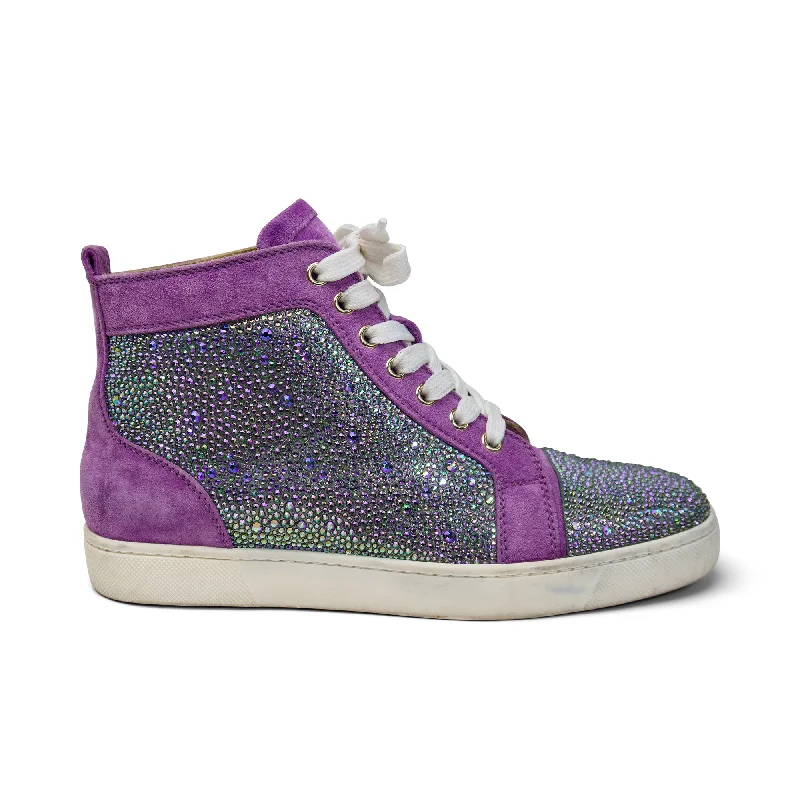 Christian Louboutin 'Louis Strass' Sneakers - Women's 38.5