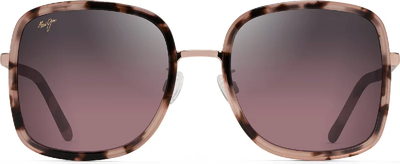 Pink Tortoise Rose Gold/Maui Rose Lens