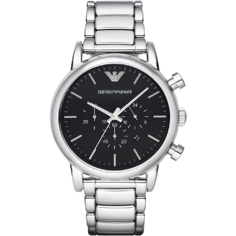 Emporio Armani AR1894 Silver Chronograph Men's Watch