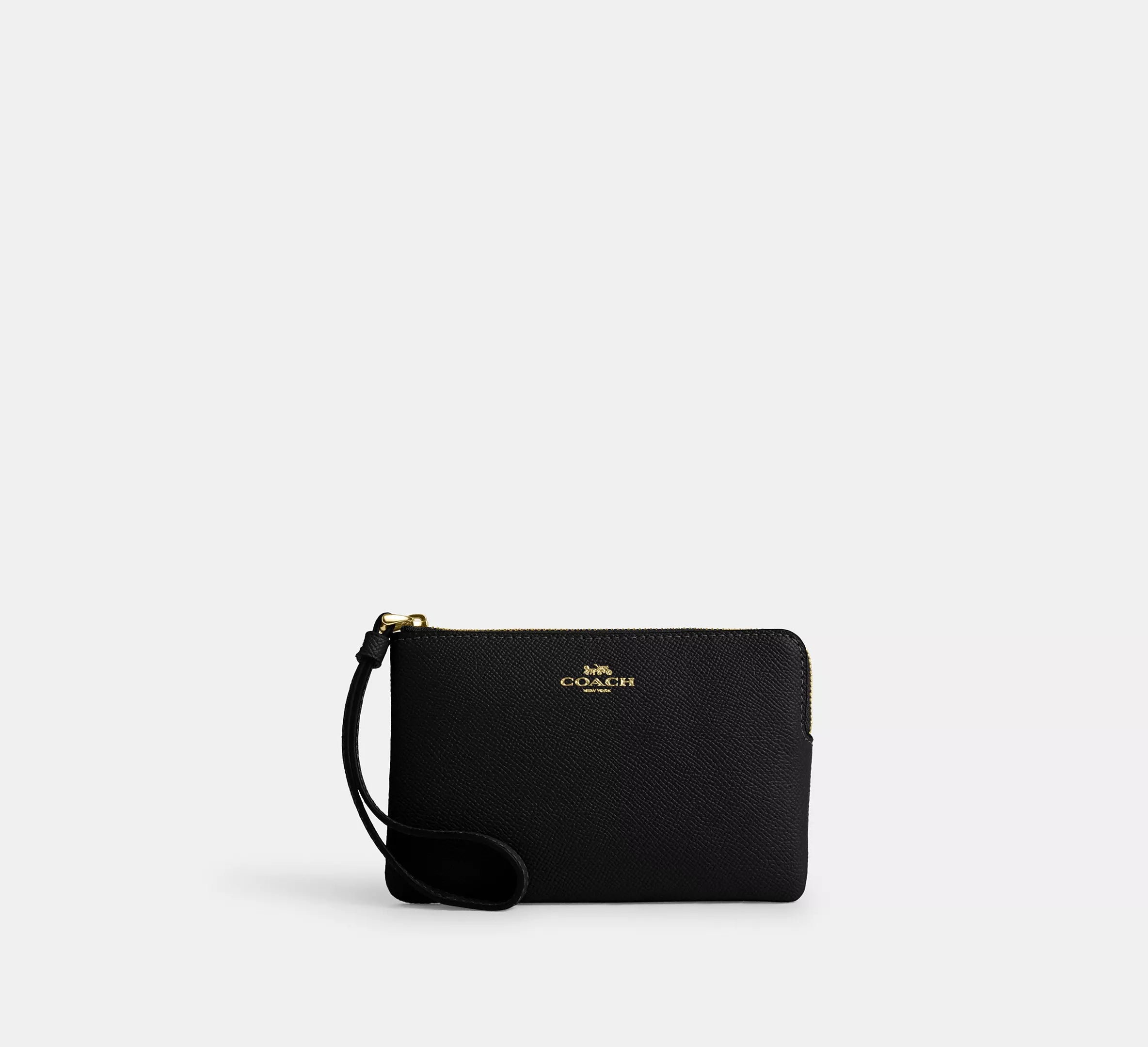 crossgrain leather/Gold/Black