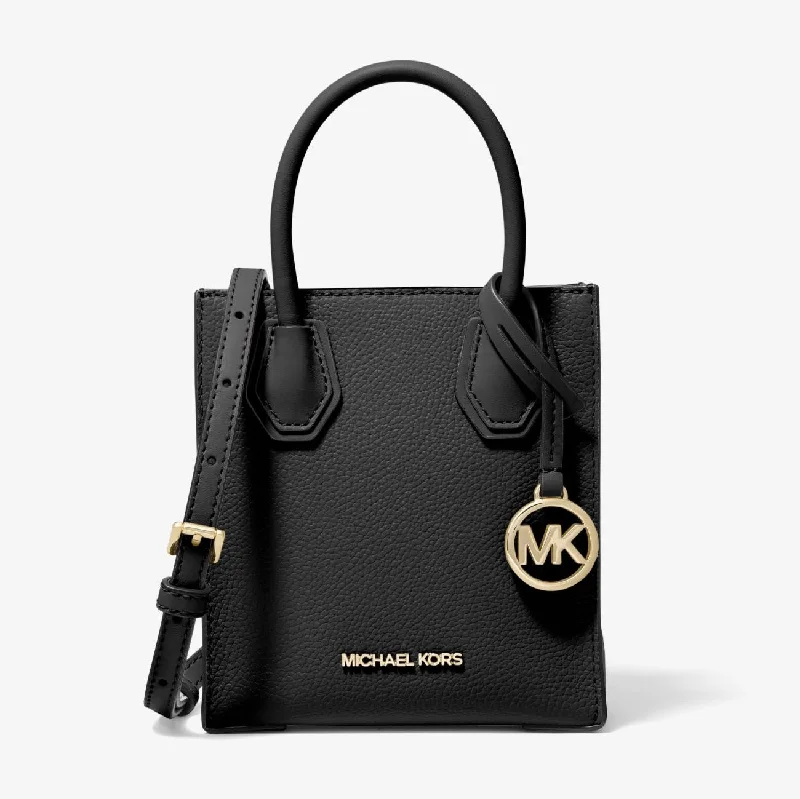 Michael Kors Mercer Extra-Small Pebbled Leather Crossbody Bag