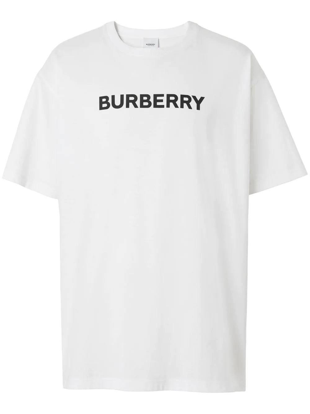 Burberry Harriston Logo Print T-Shirt White