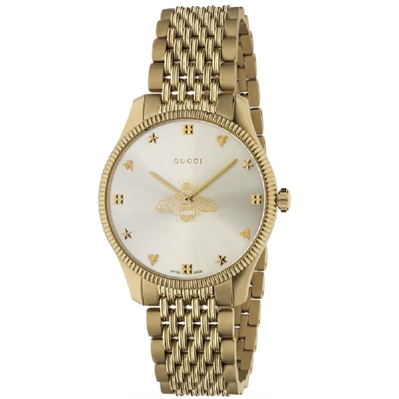 Gucci YA1264155 Men's G-Timeless 36mm Watch