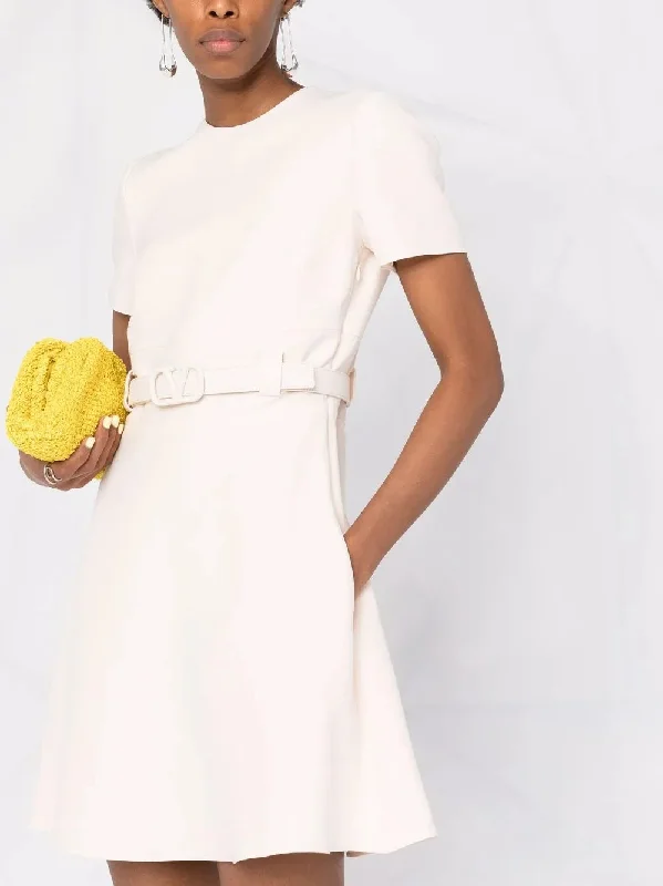 Valentino Garavani Vlogo Belted Dress