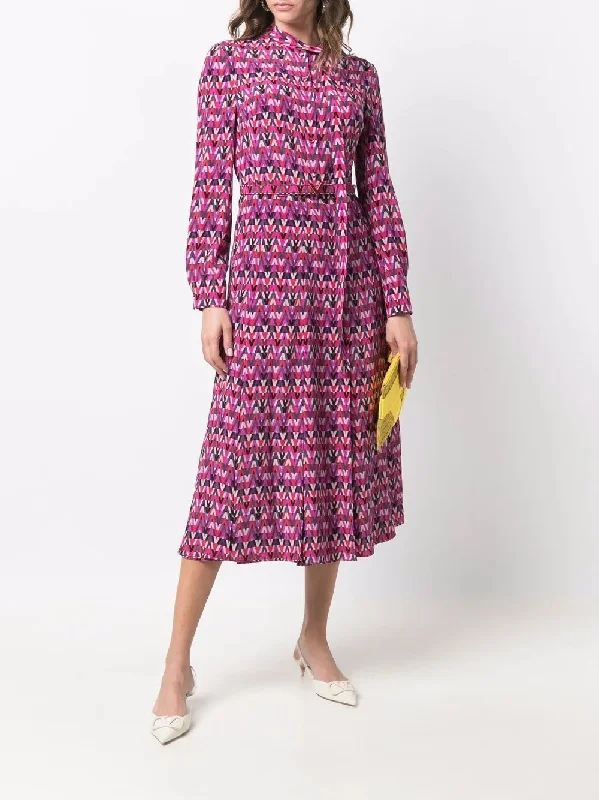 Valentino Garavani Optical Print Shirtdress